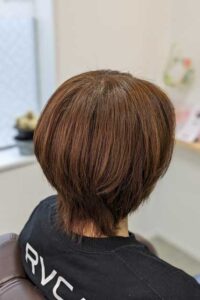 ショートヘアスタイル　ヘアデザイン　磐田市　ヘアサロンさぼてん