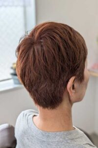 ショートヘア　ヘアデザイン　磐田市　ヘアサロンさぼてん